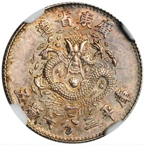 Реверс монеты Китай - Империя, 3.6 кандарина, 1889