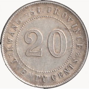Реверс монеты Китай - Республика, 20 центов, 1919-1925