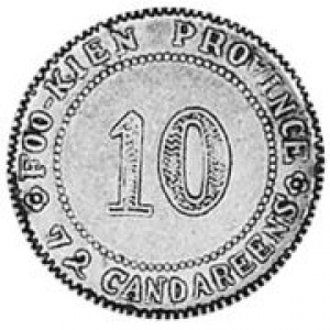 Реверс монеты Китай - Республика, 10 центов, 1913