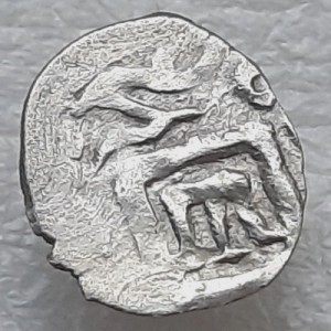 Аверс монеты Крымское ханство, 1 акче, 1636