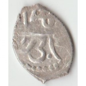 Реверс монеты Крымское ханство, 1 акче, 1506, Монетный двор - Кырк-Ер