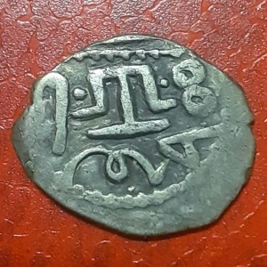 Реверс монеты Крымское ханство, 1 акче, 1495, Монетный двор - Кафа