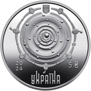 Аверс монеты Украина, 5 гривен, 2024, Капля жизни