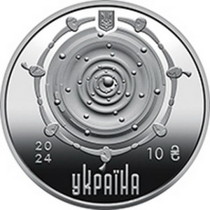 Аверс монеты Украина, 10 гривен, 2024, Капля жизни