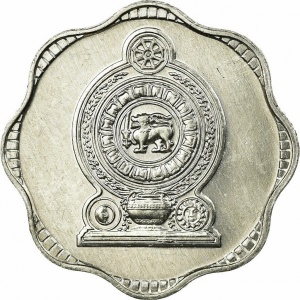 Аверс монеты Шри-Ланка, 10 центов, 1978-1991