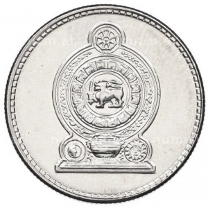 Аверс монеты Шри-Ланка, 25 центов, 1996-2004