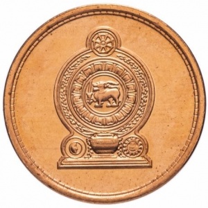 Аверс монеты Шри-Ланка, 25 центов, 2005-2009