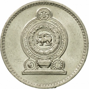Аверс монеты Шри-Ланка, 50 центов, 1982-1994