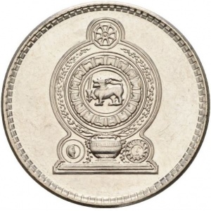 Аверс монеты Шри-Ланка, 50 центов, 1996-2004