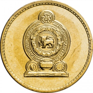Аверс монеты Шри-Ланка, 5 рупий, 2005-2013