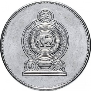Аверс монеты Шри-Ланка, 5 рупий, 2016