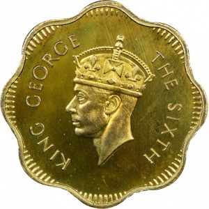 Аверс монеты Шри-Ланка, 10 центов, 1951