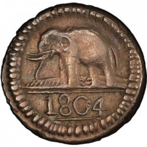 Аверс монеты Шри-Ланка, 24 стивера, 1803-1809