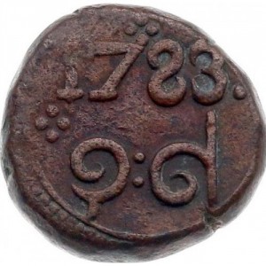 Реверс монеты Шри-Ланка, 1 стювер, 1783-1793