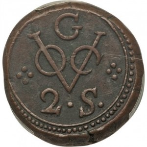 Аверс монеты Шри-Ланка, 2 стювера, 1783-1792