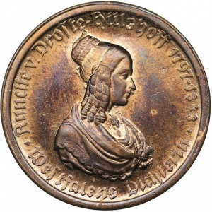 Реверс монеты Германия, 100 марок, 1923, Латунь /желтый цвет/