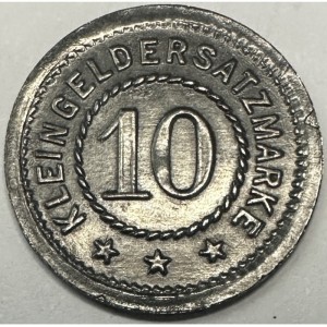Реверс монеты Германия, 10 пфеннигов, 1917