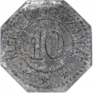 Аверс монеты Германия, 10 пфеннигов, 1917