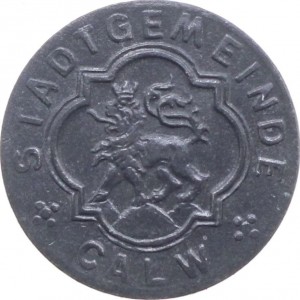 Аверс монеты Германия, 5 пфеннигов, 1918, Цинк, не магнетик