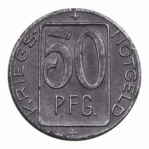 Реверс монеты Германия, 50 пфеннигов, 1918