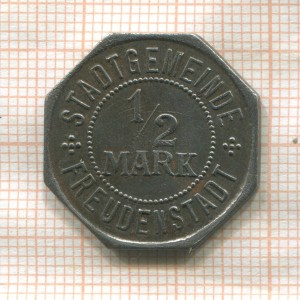 Аверс монеты Германия, ½ марки, 1917