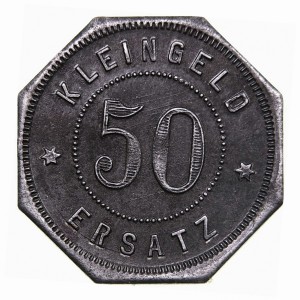 Реверс монеты Германия, 50 пфеннигов, 1918