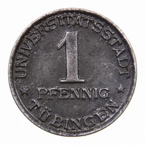 Аверс монеты Германия, 1 пфенниг, 1920