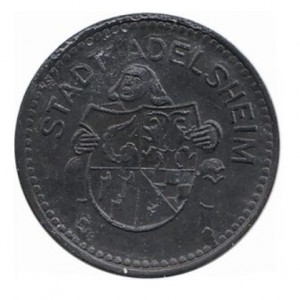 Аверс монеты Германия, 10 пфеннигов, 1920, Без отверстия