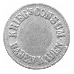 Аверс монеты Германия, 5 пфеннигов, 1917, Частный выпуск - Военный потребительский кооператив