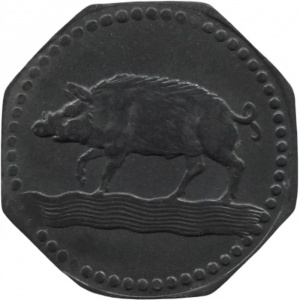 Реверс монеты Германия, 10 пфеннигов, 1917