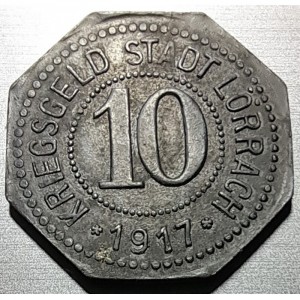 Аверс монеты Германия, 10 пфеннигов, 1917