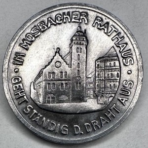 Аверс монеты Германия, 25 пфеннигов, 1920