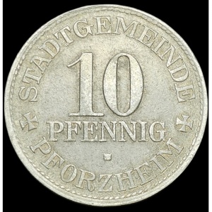 Аверс монеты Германия, 10 пфеннигов, 1918