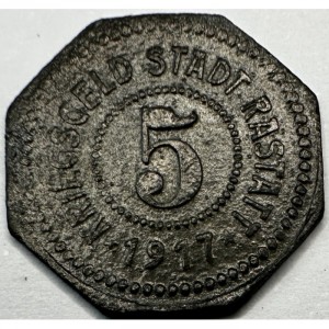 Аверс монеты Германия, 5 пфеннигов, 1917