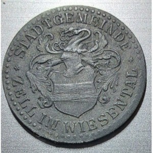 Аверс монеты Германия, 10 пфеннигов, 1917