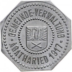 Аверс монеты Германия, 50 пфеннигов, 1917