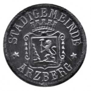 Аверс монеты Германия, 10 пфеннигов, 1917, Железо, магнетик