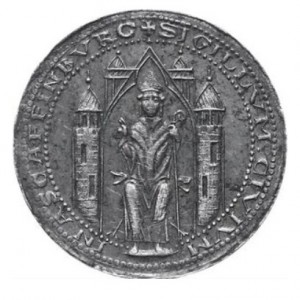 Реверс монеты Германия, 10 пфеннигов, 1917, Железо, магнетик