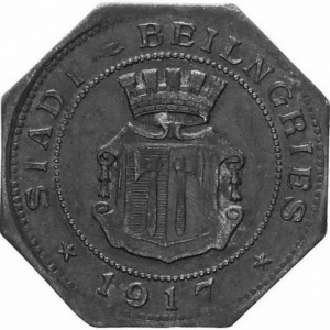 Аверс монеты Германия, 50 пфеннигов, 1917