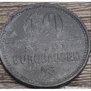 Аверс монеты Германия, 10 пфеннигов, 1918, Цинк, не магнетик