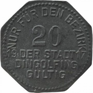 Аверс монеты Германия, 20 пфеннигов, 1917