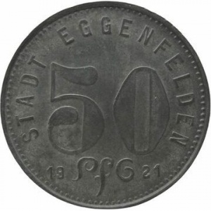 Аверс монеты Германия, 50 пфеннигов, 1921