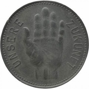 Реверс монеты Германия, 50 пфеннигов, 1921