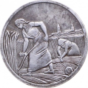 Реверс монеты Германия, 50 пфеннигов, 1918