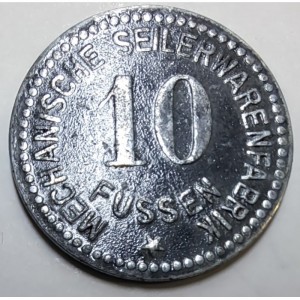 Аверс монеты Германия, 10 пфеннигов, 1917, Частный выпуск - Механический канатный завод